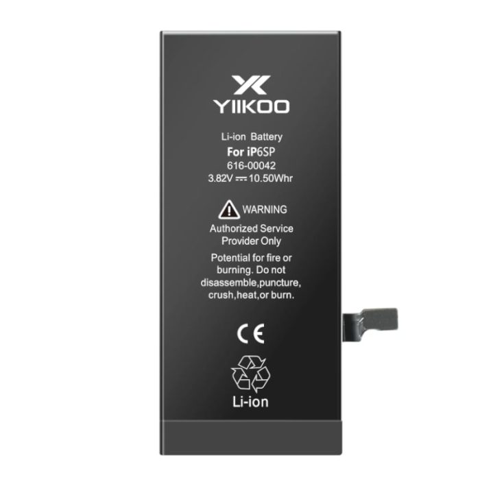 YIIKOO REPLACEMENT BATT IPHONE 6S PLUS Black