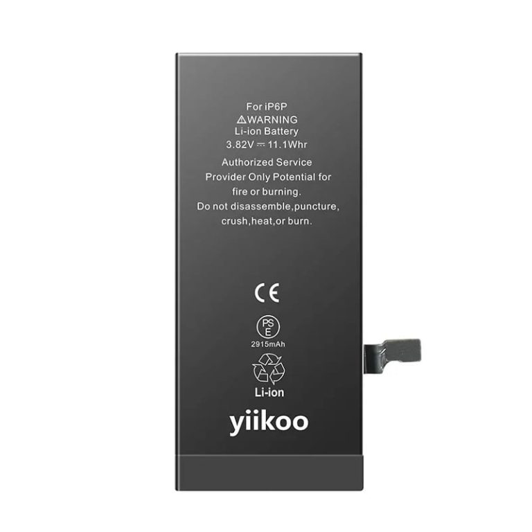YIIKOO REPLACEMENT BATT IPHONE 6P Black