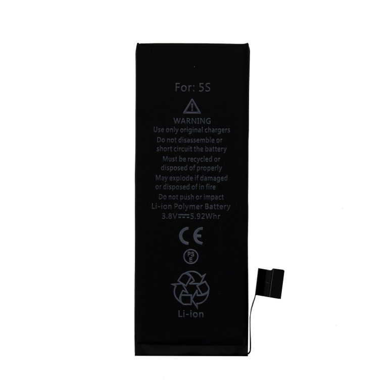 HUARIGOR REPLACEMENT BATT IPHONE 5S Black