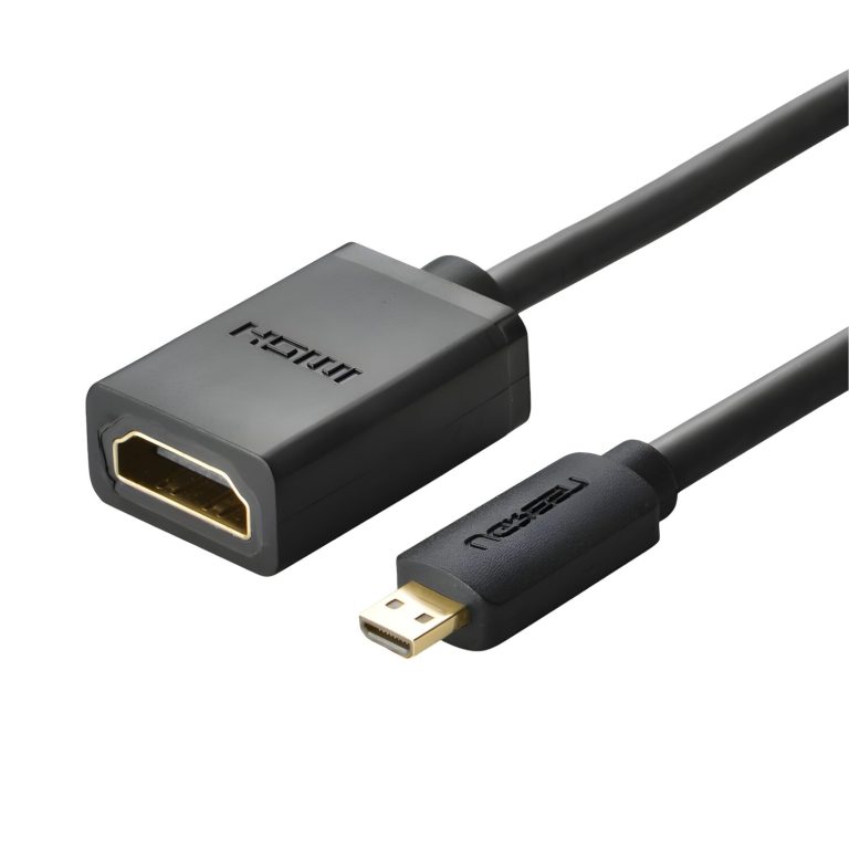 UGREEN 20134-20134 Micro HDMI Male to HDMI Female Adapter - Black Black