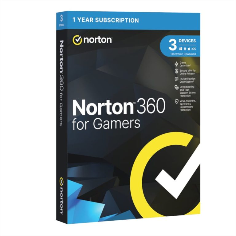 Norton 360 for Gamers 50GB - 3 Devices (Physical Package) -