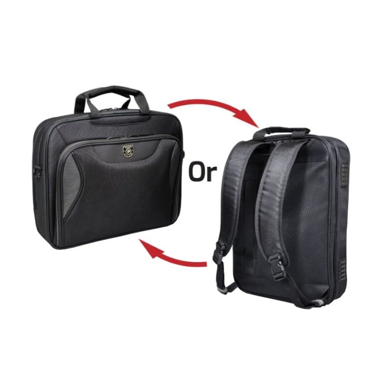 Port Designs Manhattan 15.6" Combo Toploader Backpack Black
