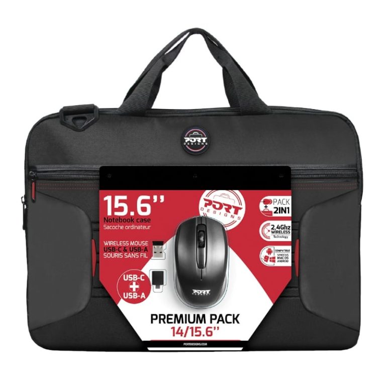 Port Designs PREMIUM PACK 15.6" Black