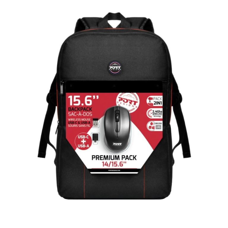 Port Designs PREMIUM BP PACK 14/15.6" Combo -