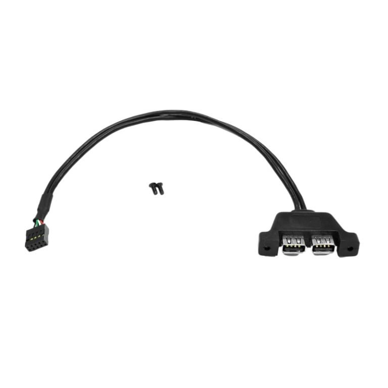 ASRock DESKMINI 2 x USB 2.0 Interface Adapter Cable Black