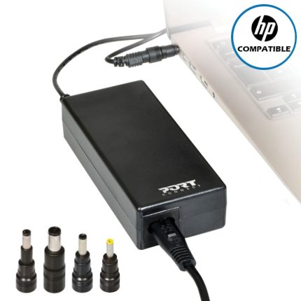 Port Connect 65W Notebook Adapter HP Black