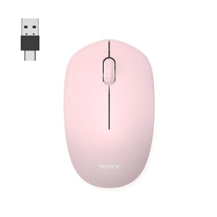 Port Connect MOUSE COLLECTION II WIRELESS Blush Blush