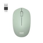 Port Connect MOUSE COLLECTION II WIRELESS Olive Olive