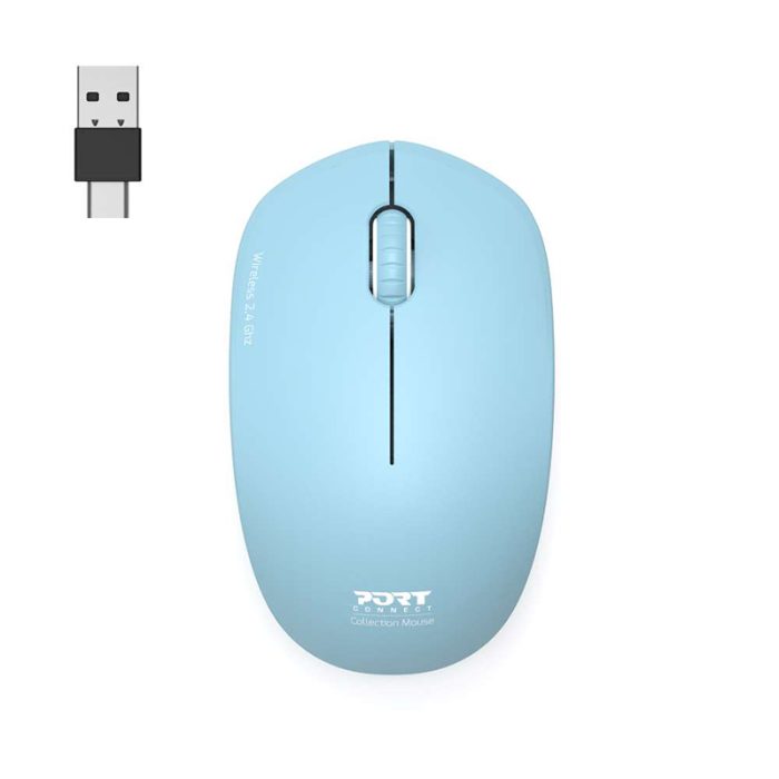 Port Connect Wireless Mouse – Azur -