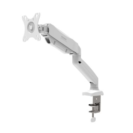 PORT Monitor Arm VESA Single Screen - White White