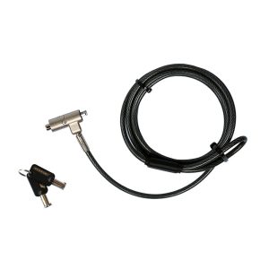 Port Connect 1.5mm Nano Slot Cable Lock Black