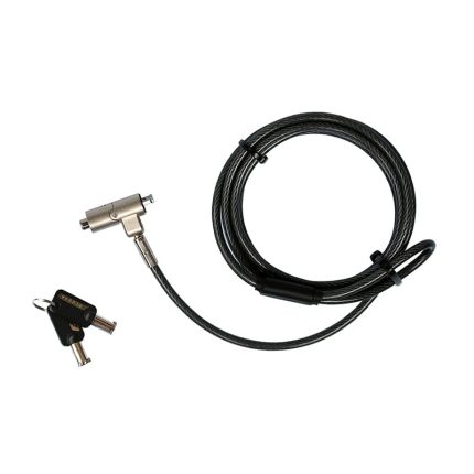 Port Connect 1.5mm Nano Slot Cable Lock Black