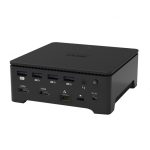 Port USB Type-C and Type-A Docking Station 2 X 4K Display Black