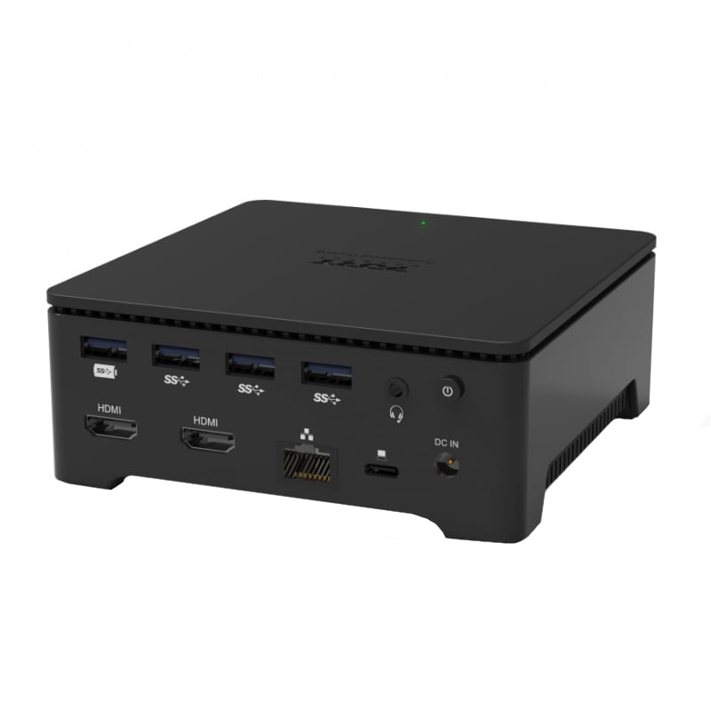 Port USB Type-C and Type-A Docking Station 2 X 4K Display Black