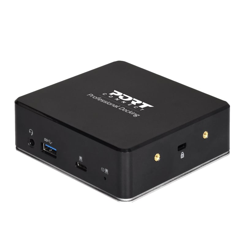 Port USB Type-C to 1 x RJ45|2 x USB3.1 Gen1|2 x HDMI|1 x Type-C|1 x USB3.1 Gen1 | Apple Charging 2.4A|1 x Aux Dock - Black Black