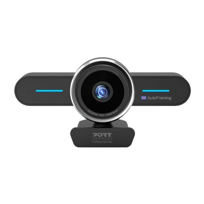 Port Connect Professional Webcam with integrated microphone 4k@30Hz -