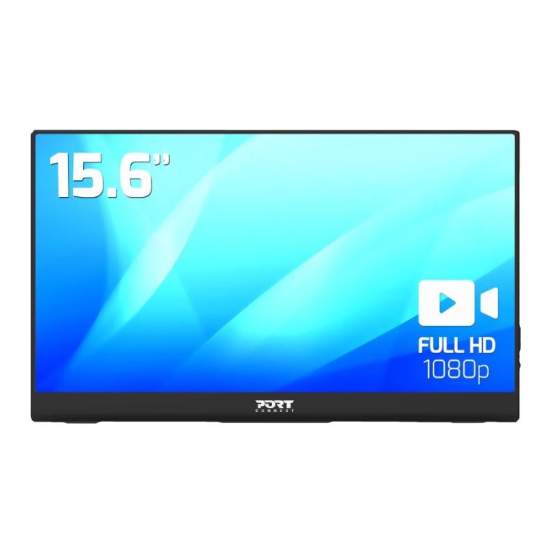 Port Portable Monitor 15.6" FHD - Non Touch Black