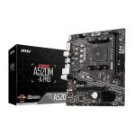 MSI A520M-A PRO AM4 AMD MATX Gaming Motherboard Black