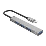 ORICO 4 Port USB-C HUB 1XUSB3.0 2XUSB2.0 Space Grey