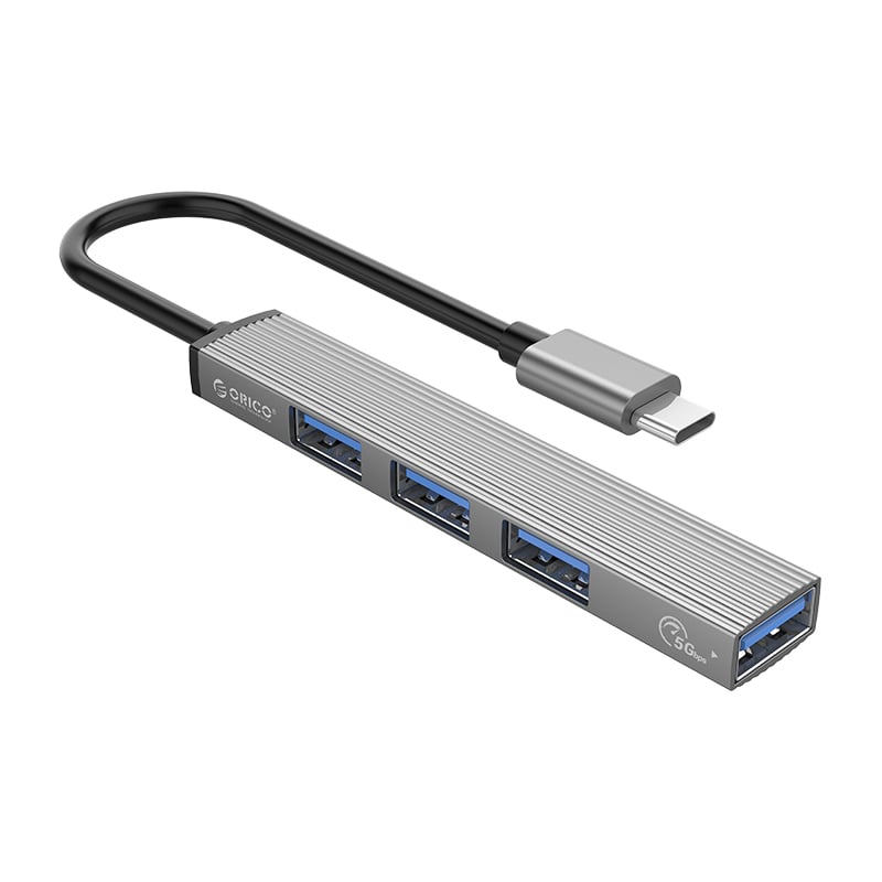 ORICO 4 Port USB-C HUB 1XUSB3.0 2XUSB2.0 Space Grey