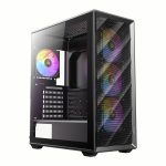 Antec AX85 ATX ARGB Mid-Tower Gaming Chassis - Black Black