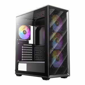 Antec AX85 ATX ARGB Mid-Tower Gaming Chassis - Black Black