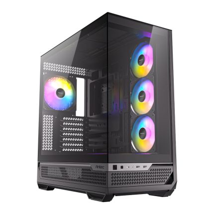 Antec C7 ARGB E-ATX Mid Tower Gaming Chassis – Black Black
