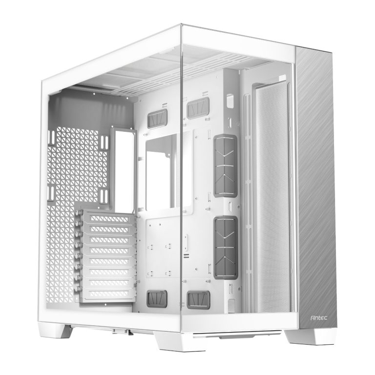 Antec C8 Aluminium White E-ATX Dual Chamber Gaming Chassis - White White