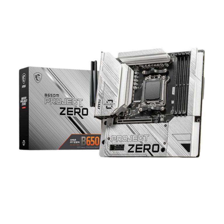 MSI B650M PROJECT ZERO MotherBoard -