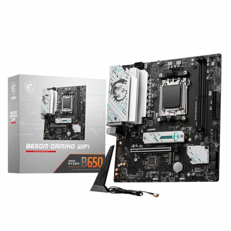 MSI B650M GAMING WIFI AMD AM5 mATX Gaming Motherboard -