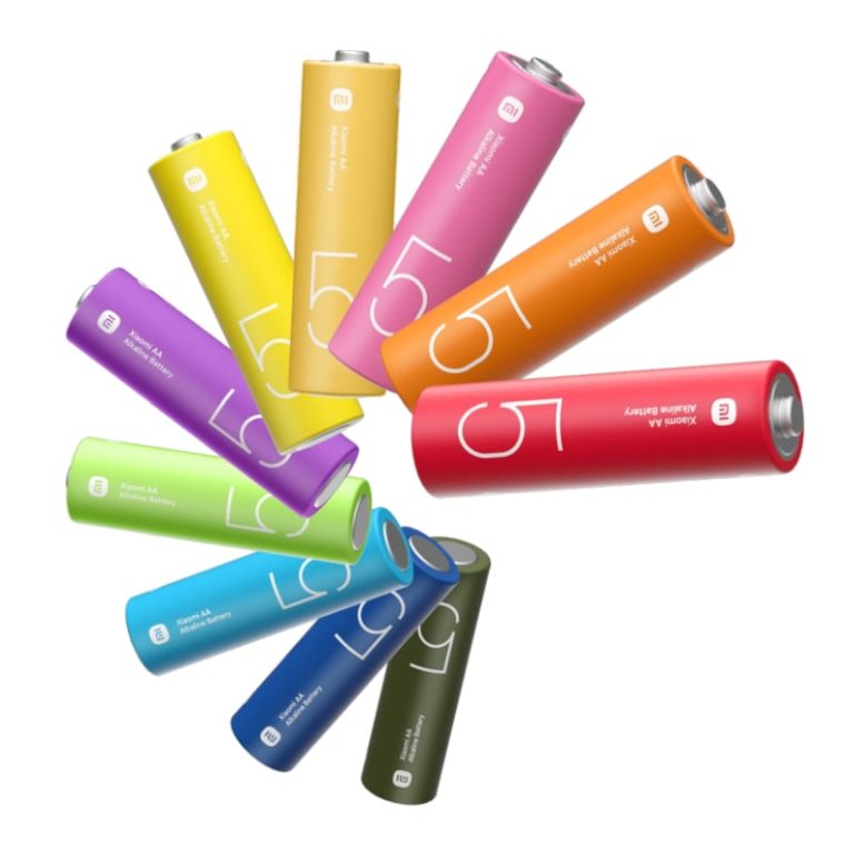 Xiaomi AA Rainbow Batteries (10 Pack) Multicolour