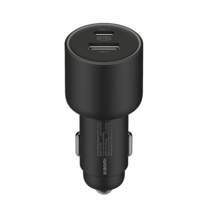 Xiaomi 67W Car Charger USB-A and Type-C Black