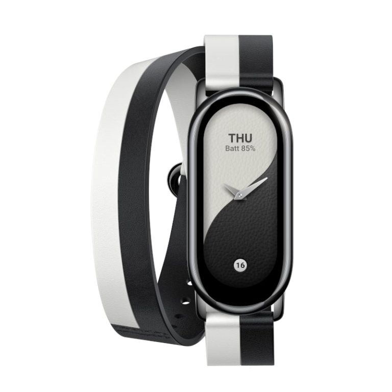 Xiaomi Smart Band 8 Double Wrap Strap - Black and white -