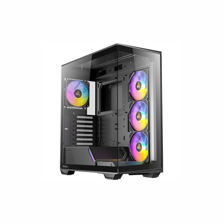 Antec C3 ARGB ATX | Micro-ATX | ITX ARGB Mid-Tower Gaming Chassis - Black -