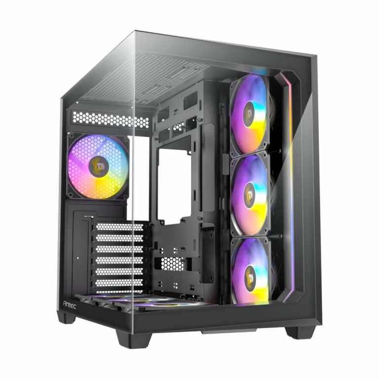 Antec C5 ARGB ATX DUAL Mid Tower Gaming Chassis – Black Black