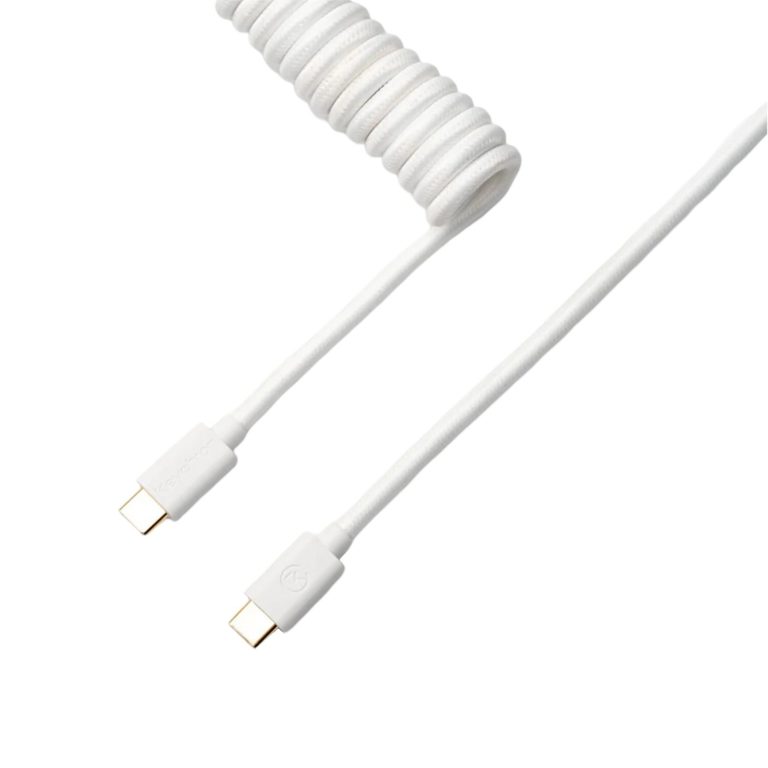 Keychron Coiled Aviator White Cable -