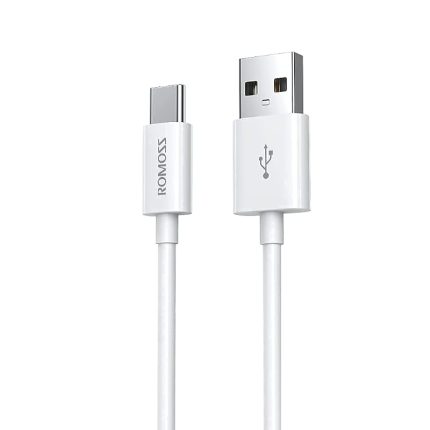 Romoss USB to Type-C 3A Cable - White White