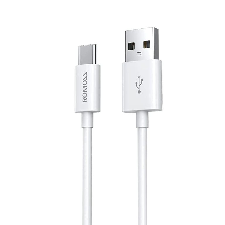 Romoss USB to Type-C 3A Cable - White White