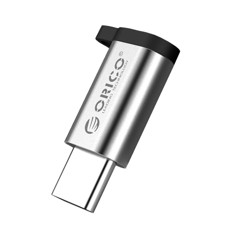 ORICO USB-C to Micro USB OTG Adapter - Silver Silver