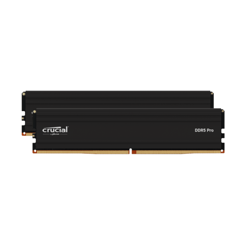 Crucial Pro DDR5-6000 64GB Overclocking Memory Kit - Black -