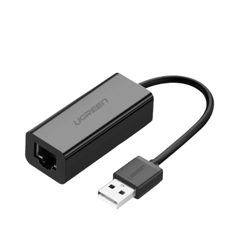 UGREEN CR110 Ethernet Adapter | USB 2.0 to RJ45 - Black -