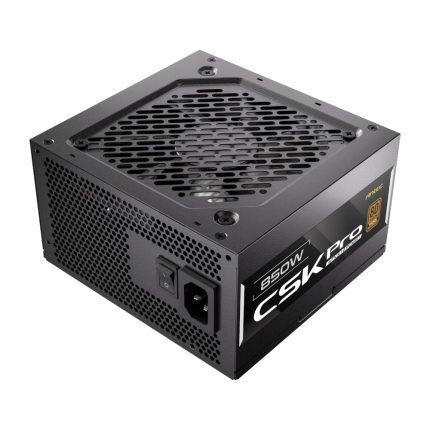 Antec CSK 850W Pro PCle5.1 Gen5 80 Plus Bronze Semi-Modular Power Supply Black