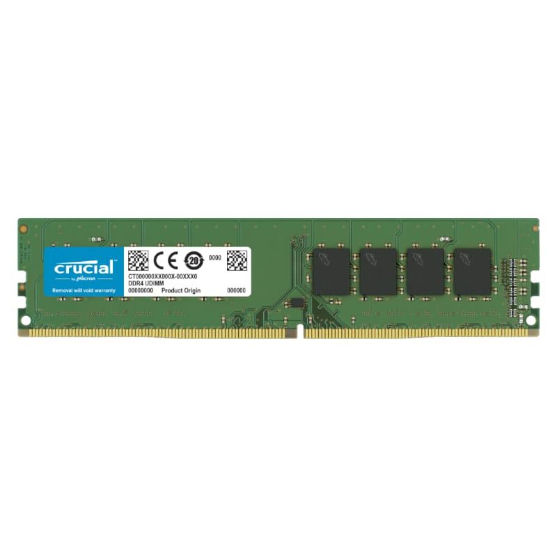 Crucial 32GB 3200MHz DDR4 Desktop Memory Green