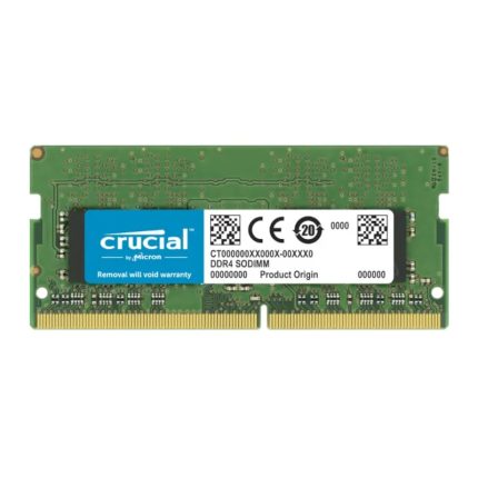 Crucial 32GB 3200MHz DDR4 Dual Rank SODIMM Notebook Memory Green