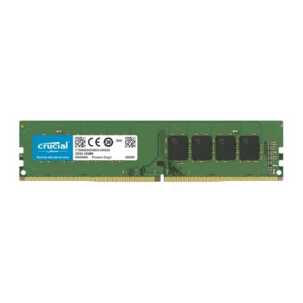Crucial 8GB 3200MHz DDR4 Desktop Memory Green