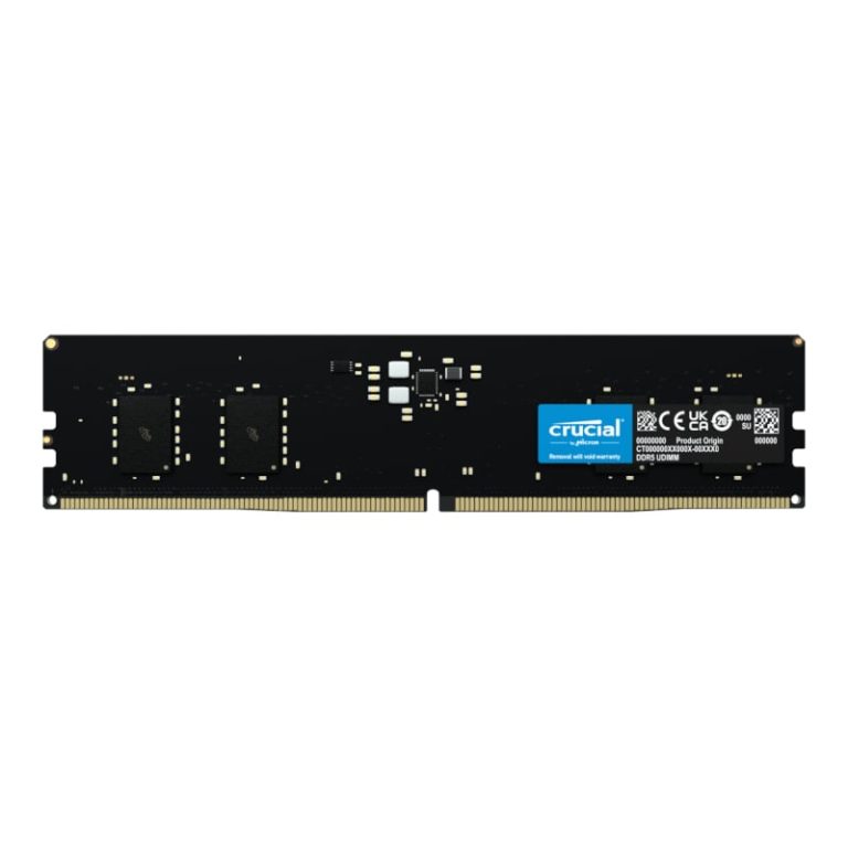 Crucial 8GB 5600Mhz DDR5 Desktop Memory -