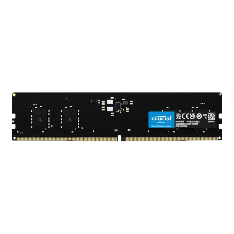 Crucial 8GB 5600Mhz DDR5 Desktop Memory -