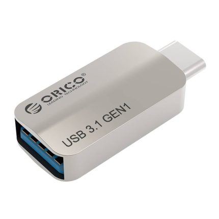ORICO USB Type-C to USB-A 3.1 ChargeSync On The Go Adapter - Silver Silver