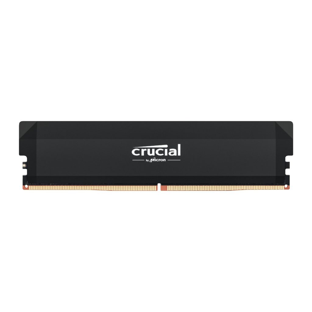 Crucial Pro Overclocking 16GB 6400MHz DDR5 Desktop Memory Black Black