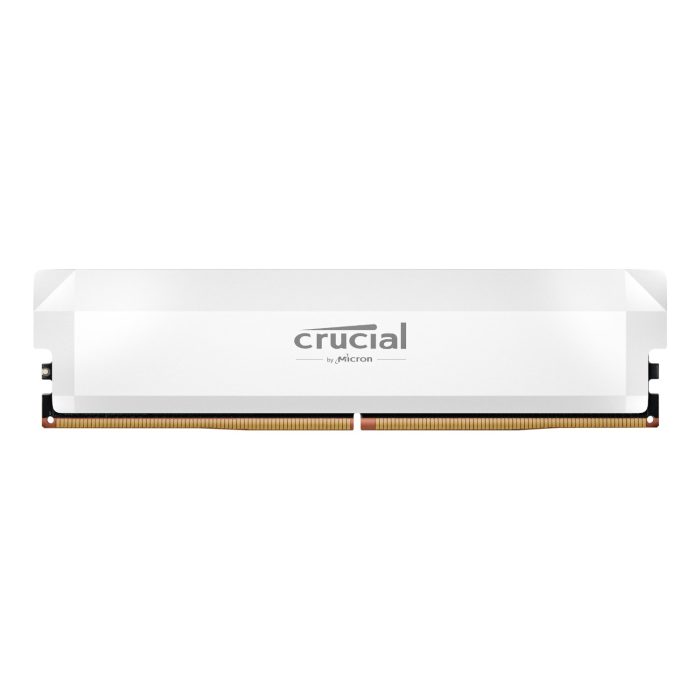 Crucial Pro Overclocking 16GB 6400Mhz DDR5 Desktop Memory White White